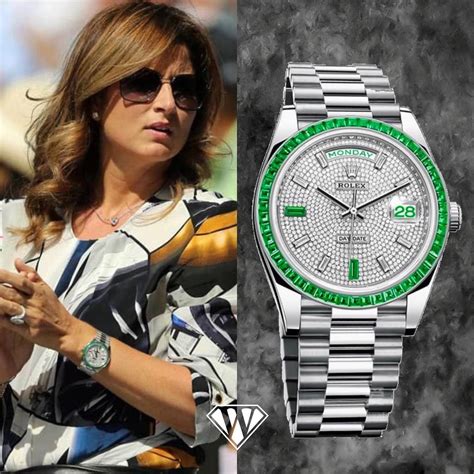 federer rolex watches|emerald and diamond rolex.